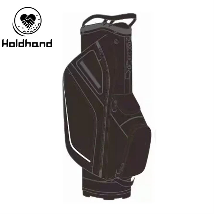 Odolný muž New Season 14-cestný golfový vozík taška Fashion Customize
