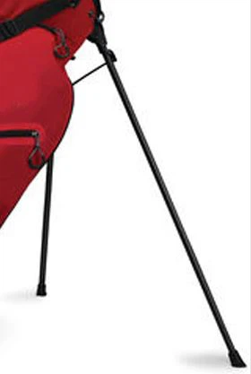 Graceful Burgundy Polyester Custom Golf Stand Bag