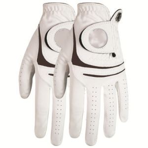 Hot predajné vlastné 100% Cabretta ľavú ruku golfové rukavice