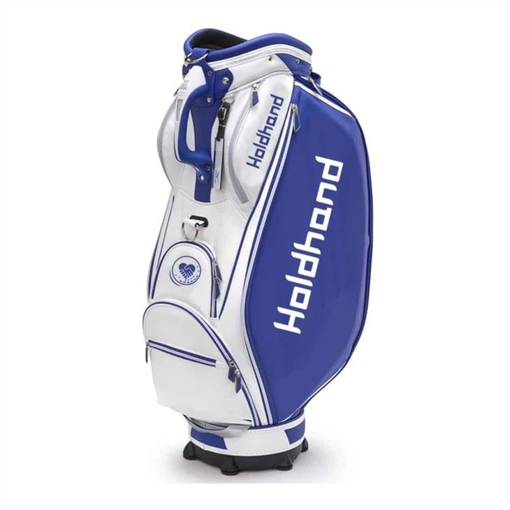 OEM Design Black Golf Club Staff Bags Custom Logo Pu Leather