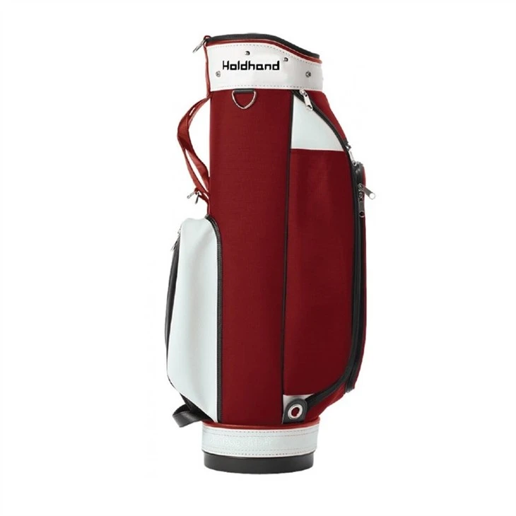 OEM Design Black Golf Club Staff Bags Custom Logo Pu Leather