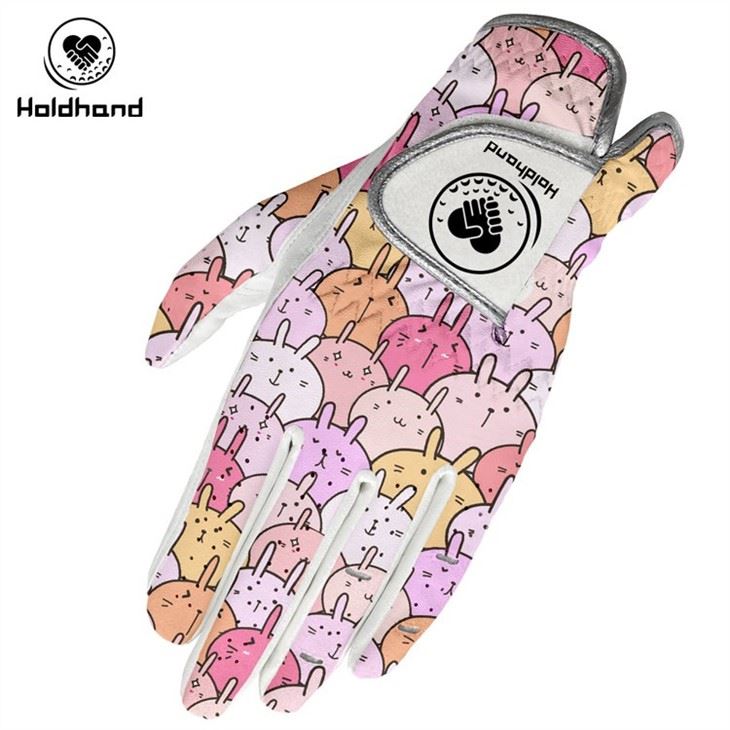Customized Logo High Quality Left Or Right Hand Cabretta Leather Sports Golf Gloves For Mens