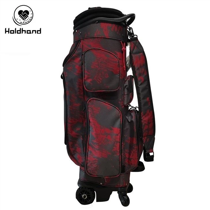 Fashion Multifunctional Pockets With Custom Logo Golf Staff Bag