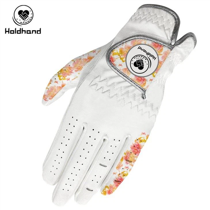Mango Pattern Golf Gloves For Unisex PU Leather Gloves