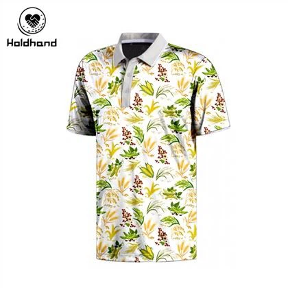 LOGO NA MIERU VYSOKO KVALITNÉ RÝCHLO SUCHÉ GOLFOVÉ POLO TRIČKÁ Tlačový dizajn Západný štýl