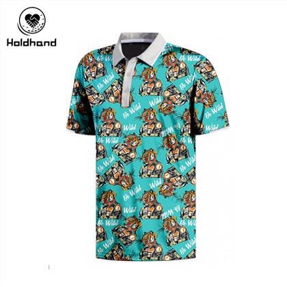 Pánske polokošele s personalizovanými vzormi vyrobené z bavlny/polyesteru